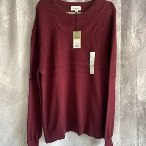 Goodfellow & Co Men's Deep Red Crewneck Sweater